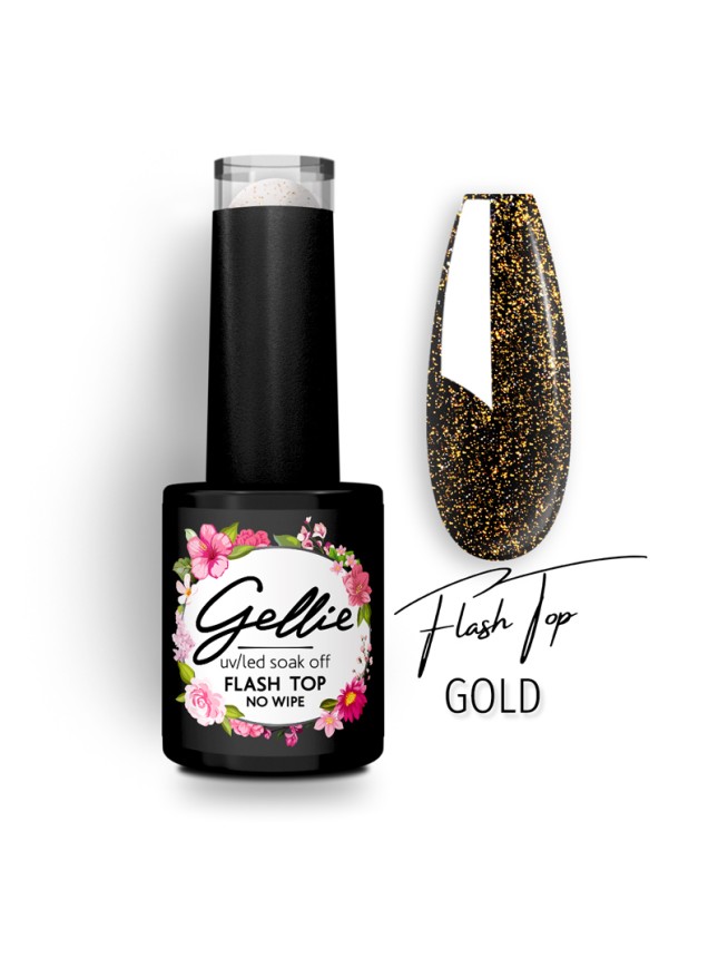 Gellie Ημιμόνιμο Flash Top Gold