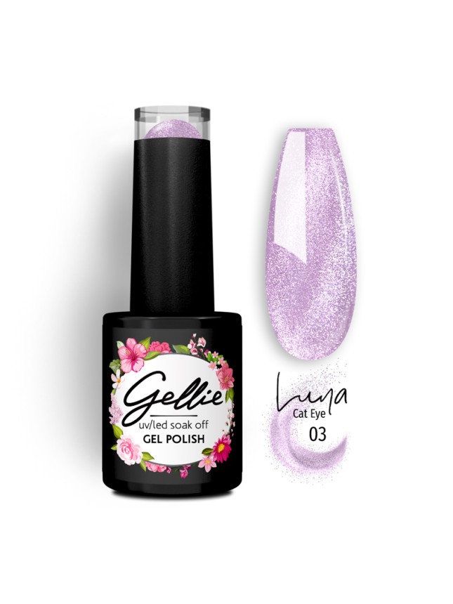 Gellie Ημιμόνιμο Βερνίκι Luna Cat Eye 03