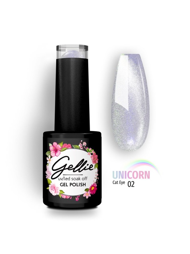 Gellie Ημιμόνιμο Βερνίκι Unicorn Cat Eye 02