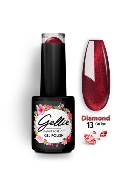 Gellie Ημιμόνιμο Βερνίκι Diamond Cat Eye 13