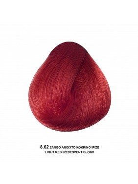 Bioshev Hair Color Cream 8,62 Ξανθό Ανοιχτό Κόκκινο Ιριζ΄΄ε