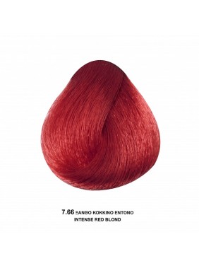Bioshev Hair Color Cream 7,66 Ξανθό Κόκκινο Έντονο