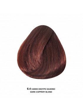 Bioshev Hair Color Cream 6,4 Ξανθό Σκούρο Χάλκινο