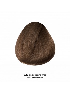 Bioshev Hair Color Cream 6,13  Ξανθό Σκούρο Μπεζ