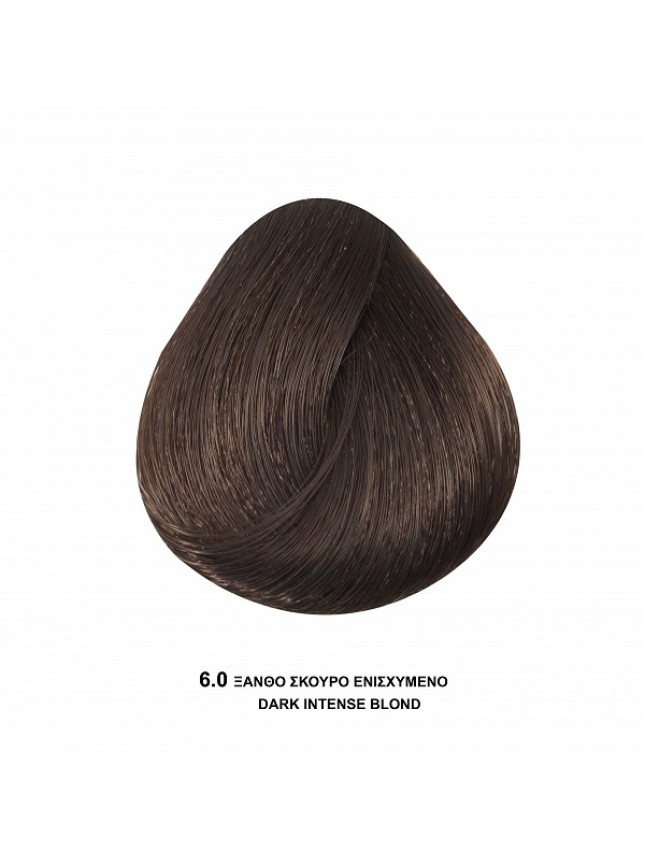 Bioshev Hair Color Cream 6,00 Ξανθό Σκούρο Ενισχυμένο