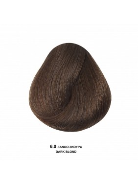 Bioshev Hair Color Cream 6,0 Ξανθό Σκούρο