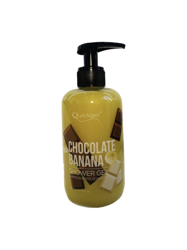 Quickgel Shower Gel – Chocolate Banana 300ml