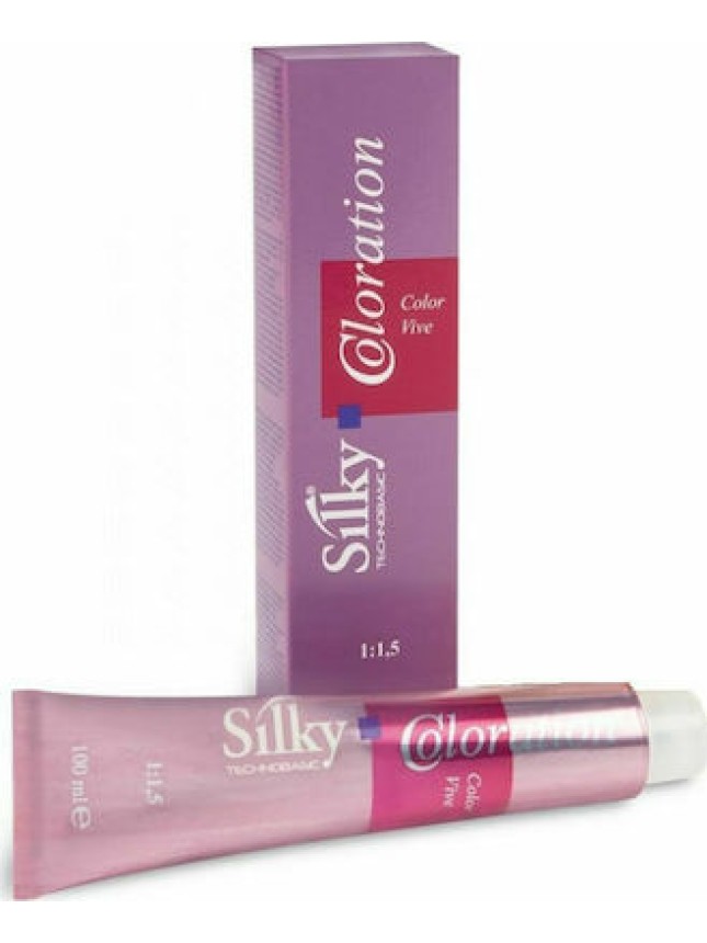 Silky Coloration Color Vive 55.66 Light Intense Red Brown 100ml