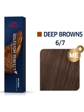 Wella Koleston Perfect Me+ Deep Browns 6/7 Ξανθό Σκούρο Καφέ 60ml