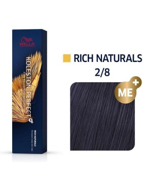 Wella Koleston Perfect Me+ Rich Naturals 2/8 Μαύρο Μπλέ 60ml