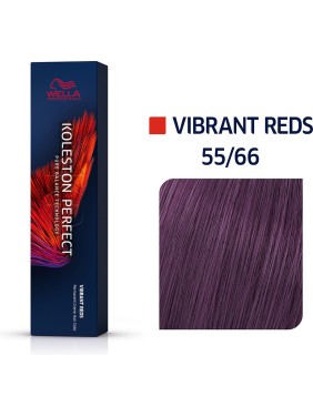 Wella Koleston Perfect Me+ Vibrant Reds 55/66 Έντονο Καστανό Ανοιχτό Έντονο Βιολέ 60ml