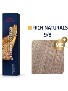 Wella Koleston Perfect Me+ Rich Naturals 9/8 Ξανθό Πολύ Ανοιχτό Περλέ 60ml