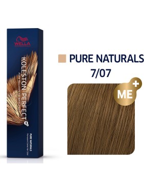 Wella Koleston Perfect Me+ Pure Naturals 7/07 Ξανθό Φυσικό Καφέ 60ml