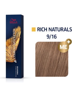 Wella Koleston Perfect Me+ Rich Naturals 9/16 Ξανθό Πολύ Ανοιχτό Σαντρέ Βιολέ 60ml