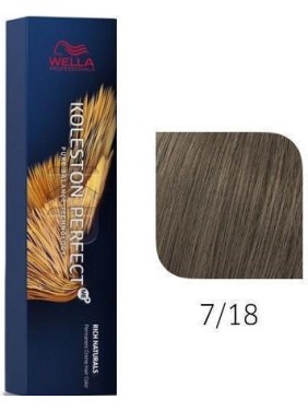 Wella Koleston Perfect Me+ Rich Naturals 7/18 Ξανθό Σαντρέ Περλέ 60ml