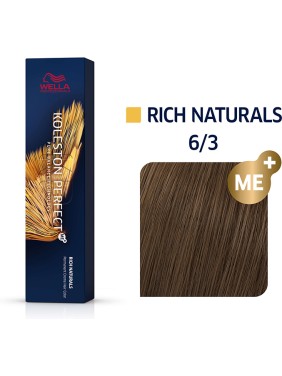 Wella Koleston Perfect Me+ Rich Naturals 6/3 Ξανθό Σκούρο Χρυσό 60ml