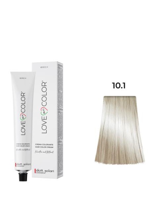 dott.Solari Love Me Color Βαφή μαλλιών 10.1 Ξανθό Πλατινέ Σαντρέ - 100ml