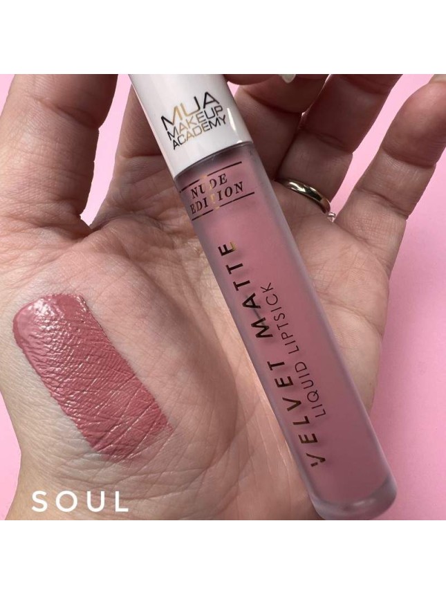 Mua Velvet Matte Liquid Lipstick Nude Edition Soul