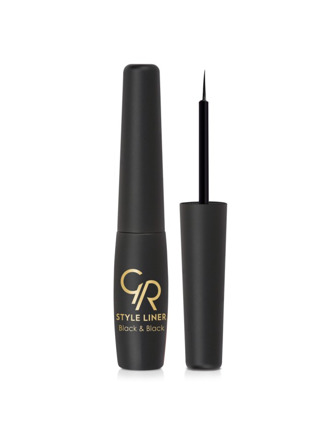 Golden Rose Style Liner Black Eyeliner No 14