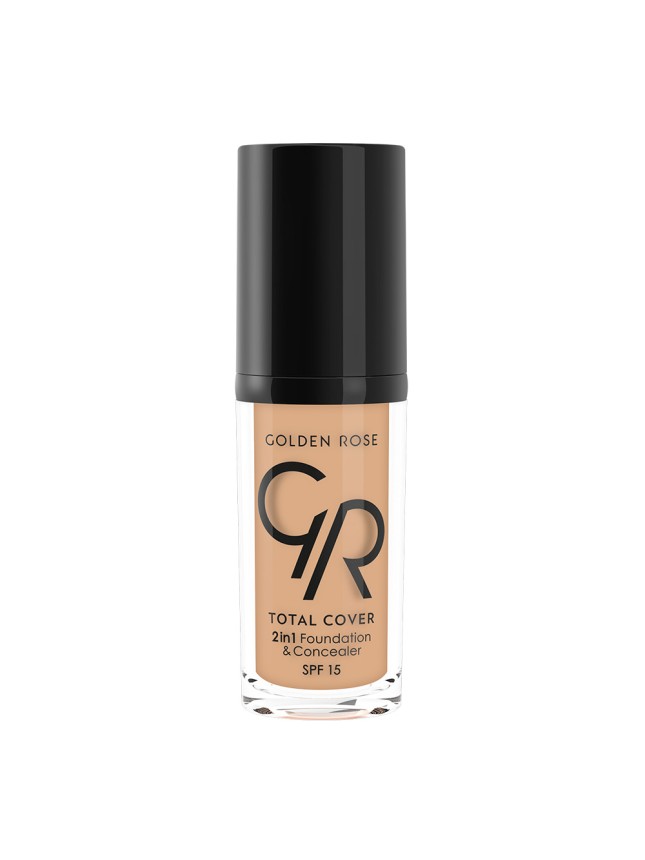 Golden Rose Total Cover 2in1 Foundation & Concealer 04 Beige