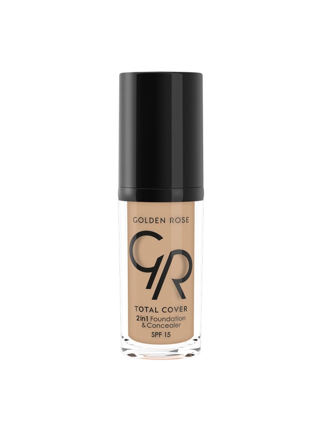 Golden Rose Total Cover 2in1 Foundation & Concealer 06 Taupe