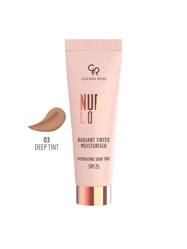 Golden Rose Nude Look Radiant Tinted Moisturiser - 03 Deep Tint