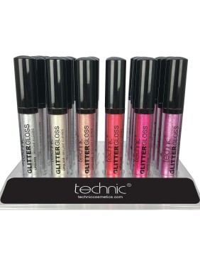 Technic Glitter Gloss Lipglosses - Κόκκινο