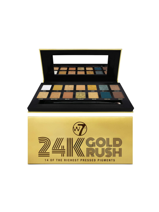 W7 24K GOLD RUSH EYESHADOW PALETTE