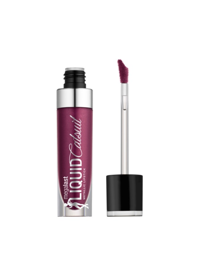 Wet n Wild MegaLast Liquid Catsuit Lipstick Metallic - Acai So Serious Nr. 961