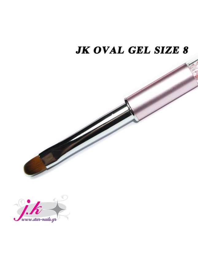 Gellie Πινέλο Gel Oval - No8