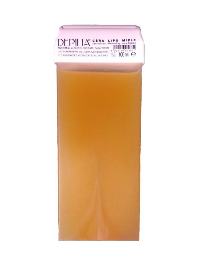 Depilia Κερί Αποτρίχωσης Ρολέτα Honey 100ml