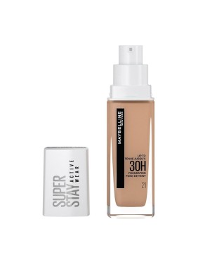 MAYBELLINE Superstay 30H Full Coverage Foundation για Τέλεια Κάλυψη - Nude Beige 21