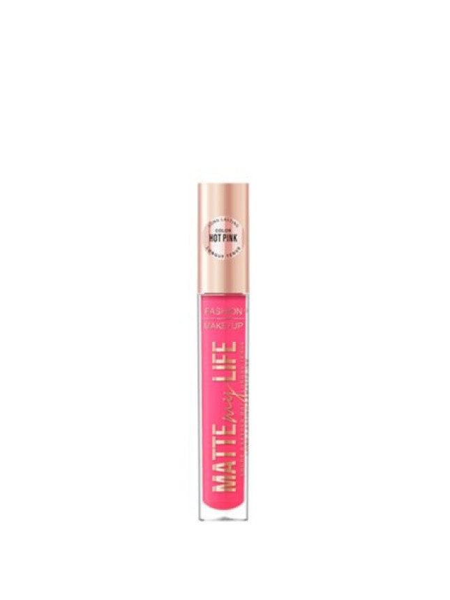 Fashion Make Up Matte My Life 04 Hot pink