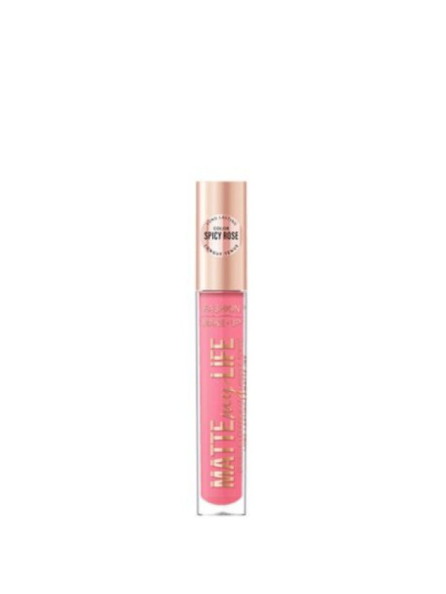 Fashion Make Up Matte My Life 07 Spicy Rose