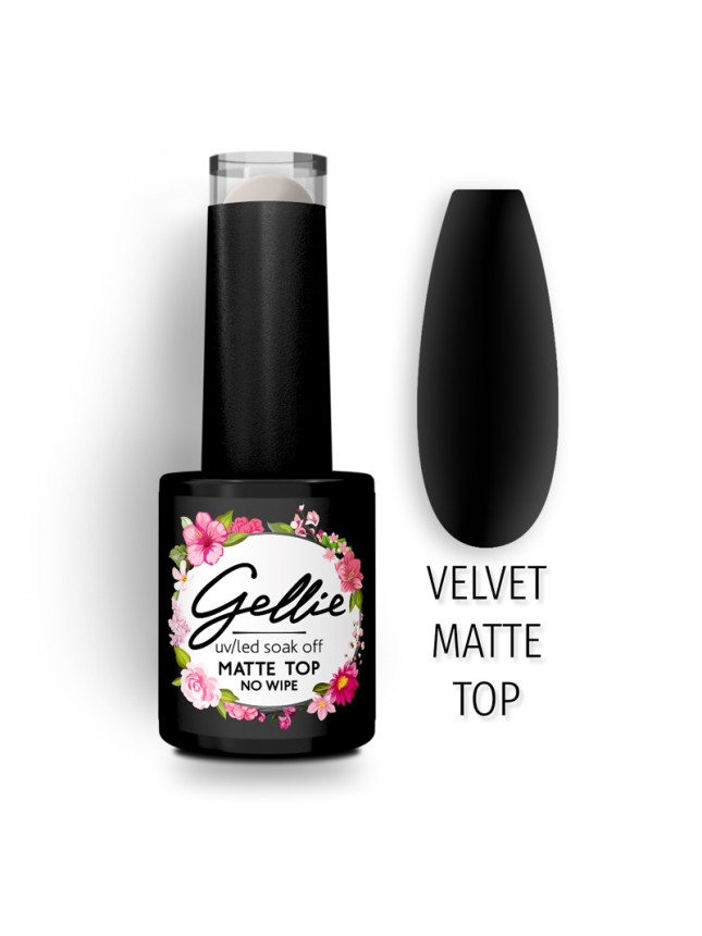 Gellie Ημιμόνιμο Velvet Matte Top