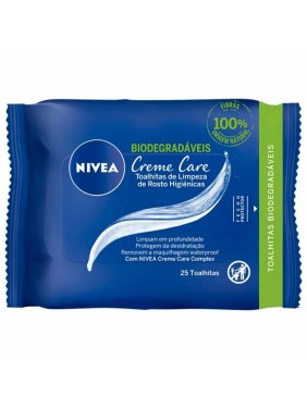 Nivea Creme Care Wipes Απαλά Μαντηλάκια Καθαρισμού