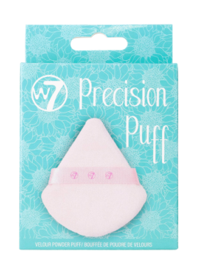 W7 PRECISION PUFF VELOUR POWDER PUFF