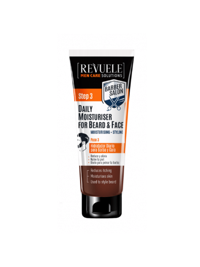 Revuele Moisturiser Beard & Face Ενυδατικό Γενειάδας και Προσώπου 80ml