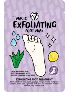 W7 MAGIC EXFOLIATING FOOT MASK