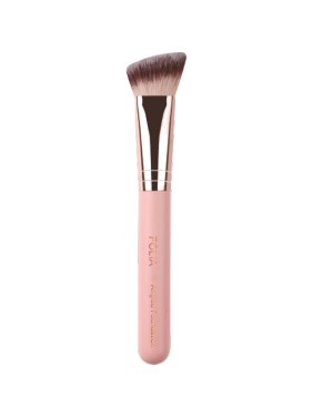 Folia Angled Foundation Brush Pink Gold (F-652)