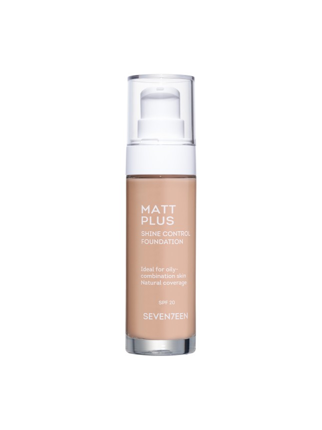 Seventeen Matt Plus Liquid Foundation SPF20 03 Natural Beige 30ml