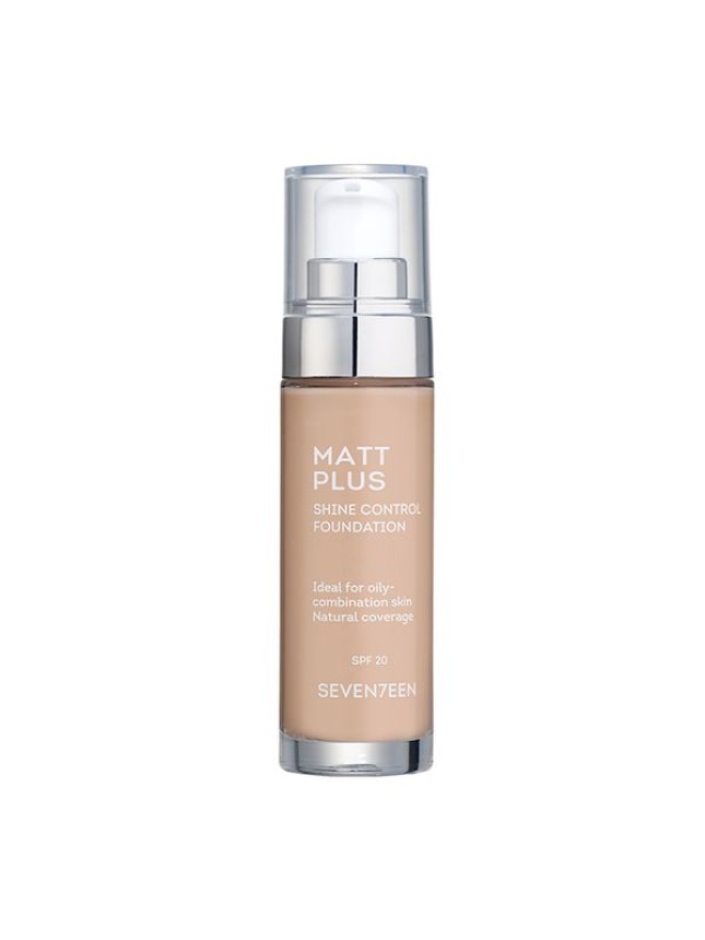 Seventeen Matt Plus Liquid Foundation SPF20 03 Natural Beige 30ml