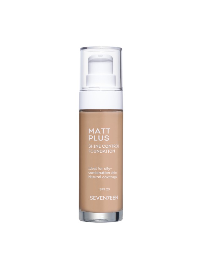 Seventeen Matt Plus Liquid Foundation SPF20 04 Medium Beige 30ml