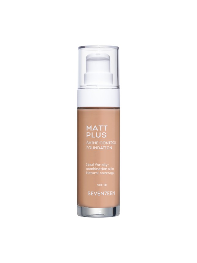 Seventeen Matt Plus Liquid Foundation SPF20 05 Dark Beige 30ml