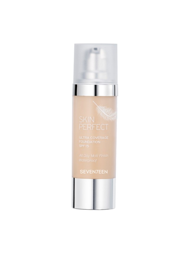 Seventeen SKIN PERFECT ULTRA COVERAGE WATERPROOF FOUNDATION No 02