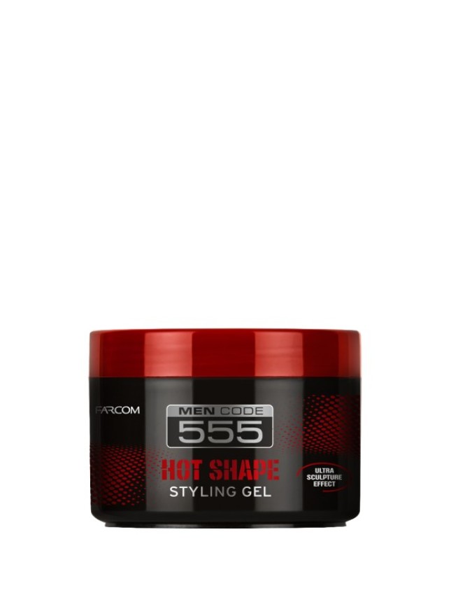 Farcom 555 Gel Μαλλιών Hot Shape 250ml