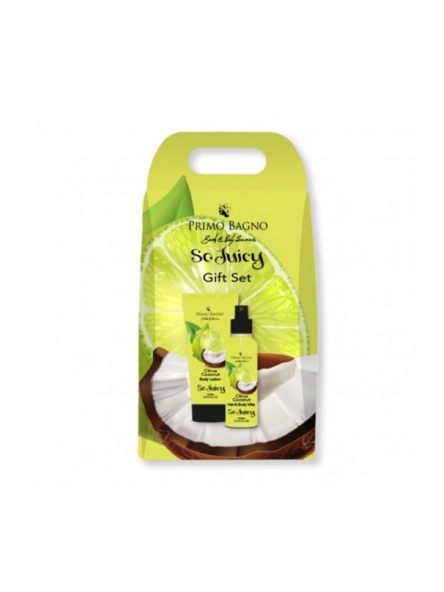 PrimoBagno So Juicy Citrus & Coconut Gift Set