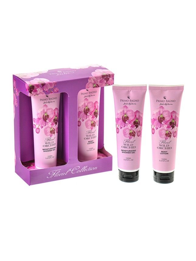 PrimoBagno Floral Wild Orchid Duo Set