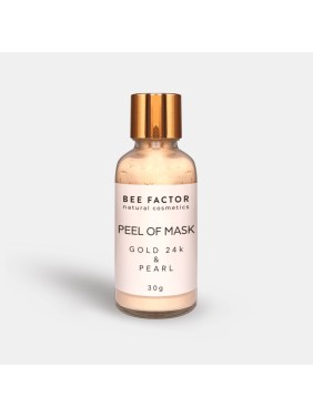 Bee Factor Peel Off Μάσκα Με Χρυσό 24k & Μαργαριτάρι 30gr