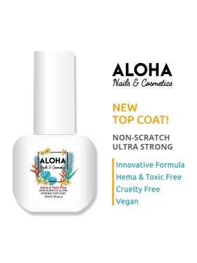 Aloha Ημιμόνιμο Top Coat Non-Scratched 15ml